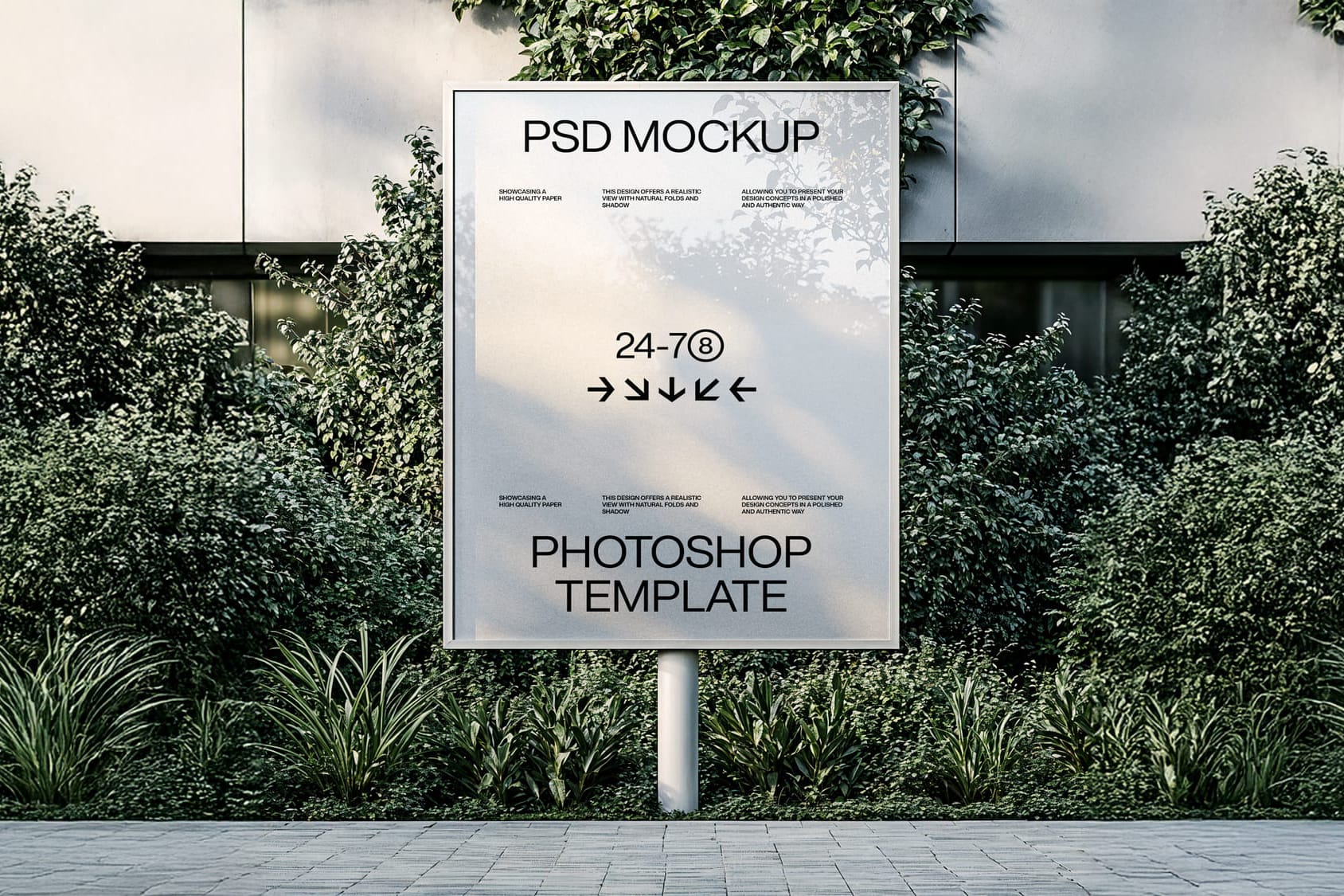 Stand Sign Mockups