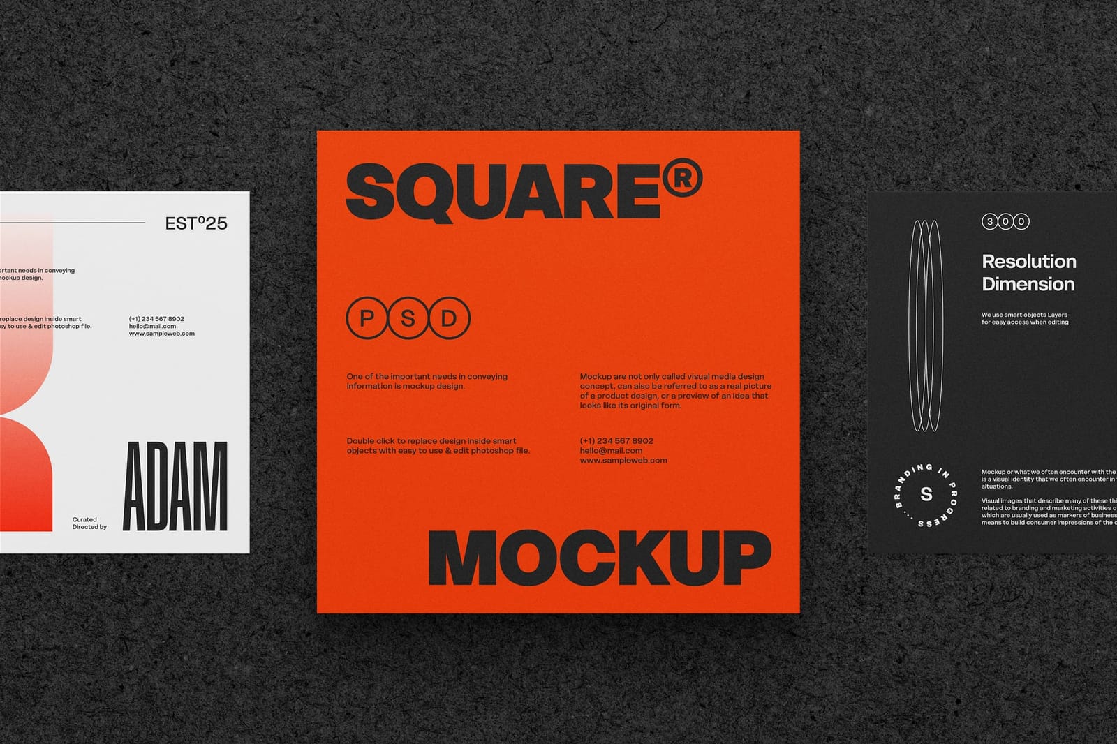 Brand Square Mockups