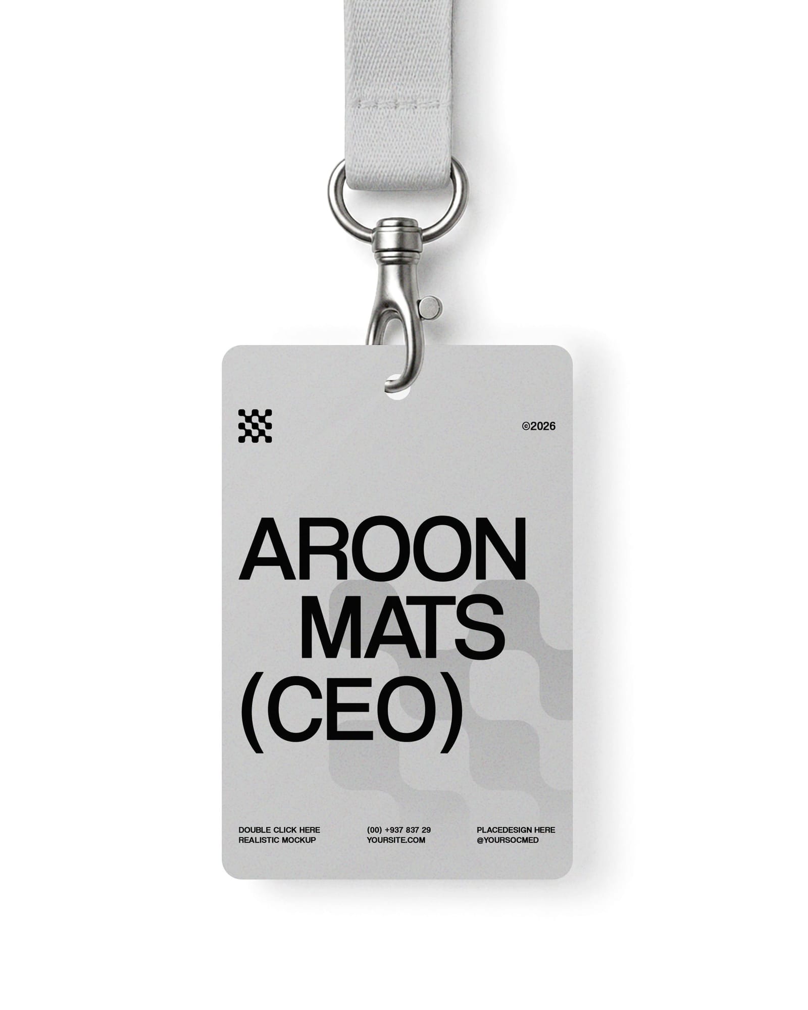 Studio Identity Card Mockup