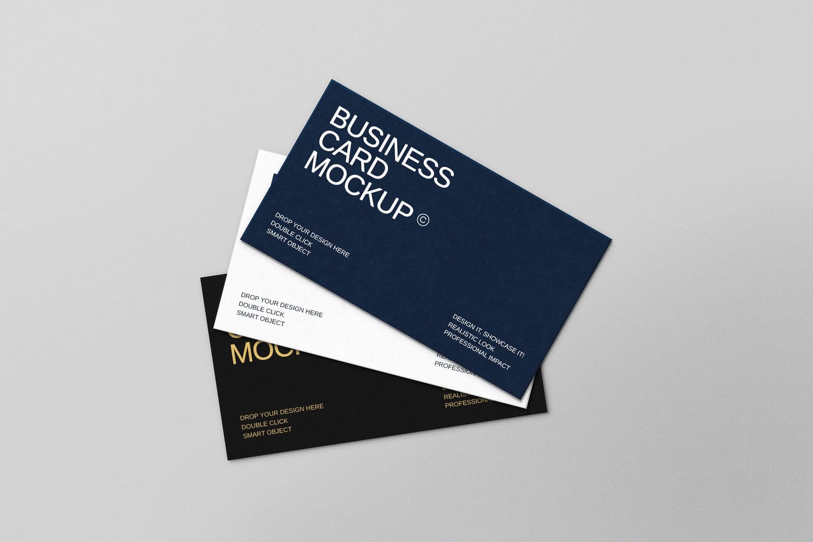 Modern Corporate Business Card Mockup