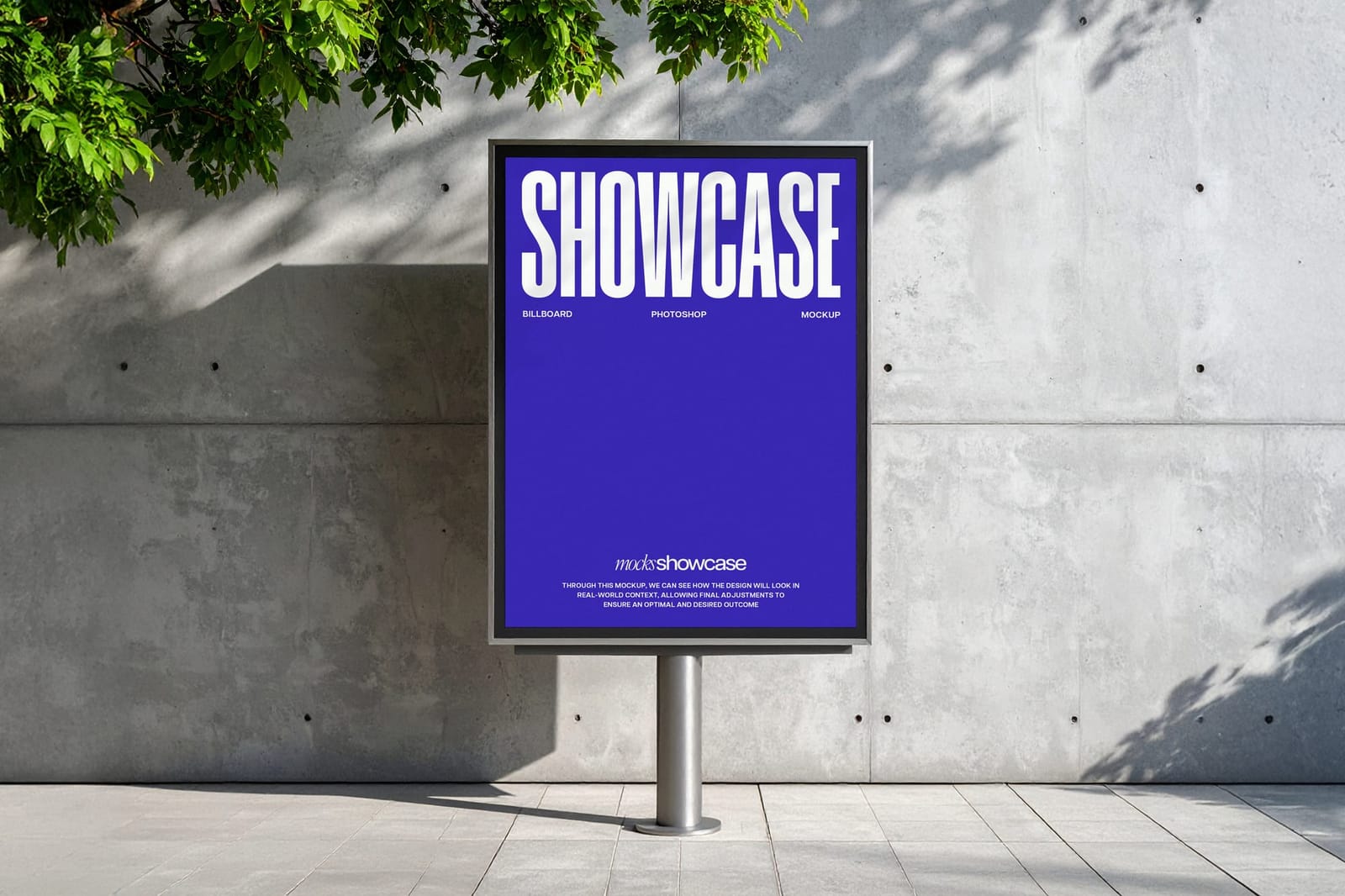 Outdoor Digital Billboard Mockup