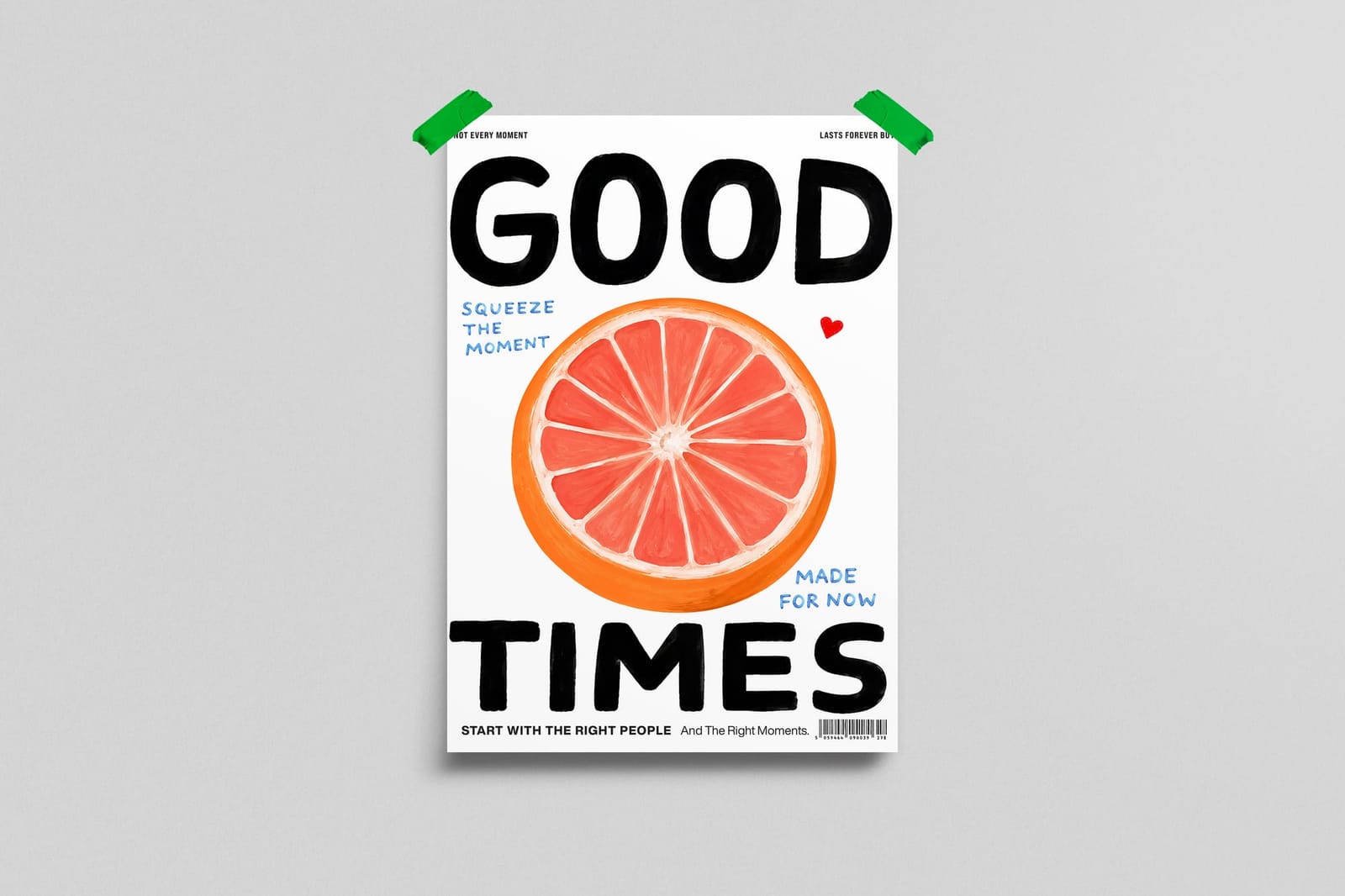 Poster Tape Mockup