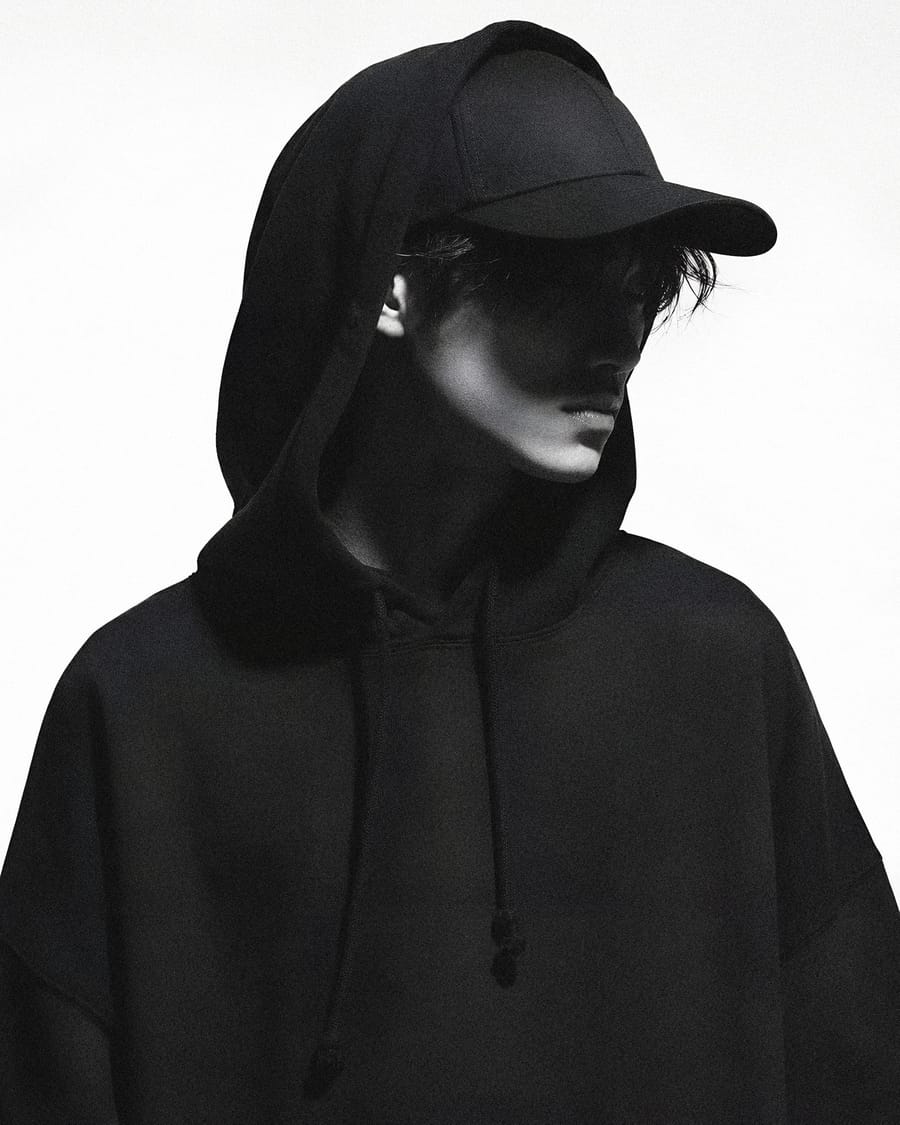 Moody Monochrome Portrait