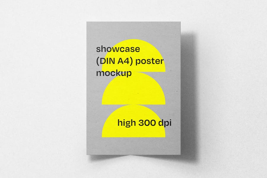 Creative A4 Poster Mockups